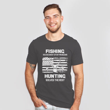 Fishing Solves Most of My Problems T-Shirt